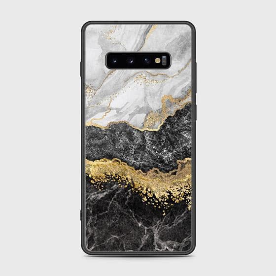 Samsung S10 Plus Case Colorful Marble Series Printed Ultra Shine